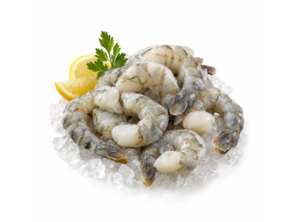 Krevety black tiger 16/20, vyloupané, čištěné 1kg — Produktová fotografie