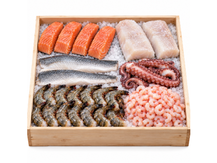 Prémiový box Ryby a Seafood · 3 730 g+ — Schválená produktová fotografie