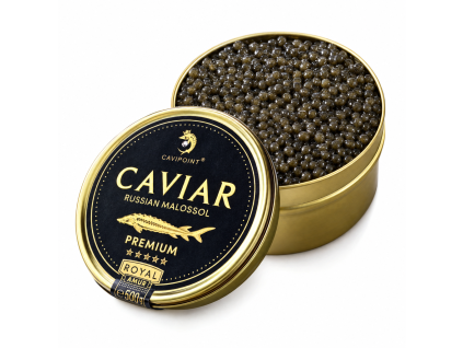 Kaviár Amur royal malossol 500 g — Produktová fotografie