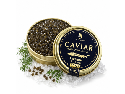 Kaviár Amur royal malossol 100 g — Produktová fotografie
