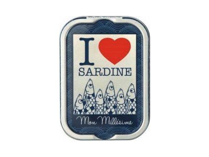 Francouzské sardinky "I LOVE SARDINE", 115g — Produktová fotografie