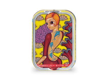 Francouzské sardinky "Mlle Lulu et le flamenco de Séville", 2022, 115g — Produktová fotografie