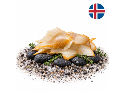 Uzený halibut 100g — Produktová fotografie