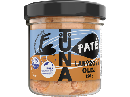 Friendly Maldives Tuna Paté s lanýžovým olejem 120g — Produktová fotografie