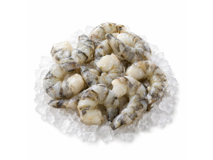Krevety black tiger 8/12, vyloupané, čištěné 1kg — Produktová fotografie