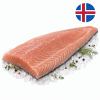 Islandský losos filet, s kůží, bez kostí, 800g+ — Produktová fotografie