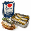 Francouzské sardinky "I LOVE SARDINE", 115g — Inspirace: obsah konzervy