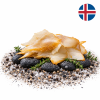 Uzený halibut 100g — Produktová fotografie