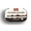 Islandská tresčí játra 115g — Skutečné prodejní balení — zachováno